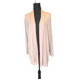 Spiritual Gangster Blush Pink Modal Cardigan Lightweight Drape Stretchy M C437